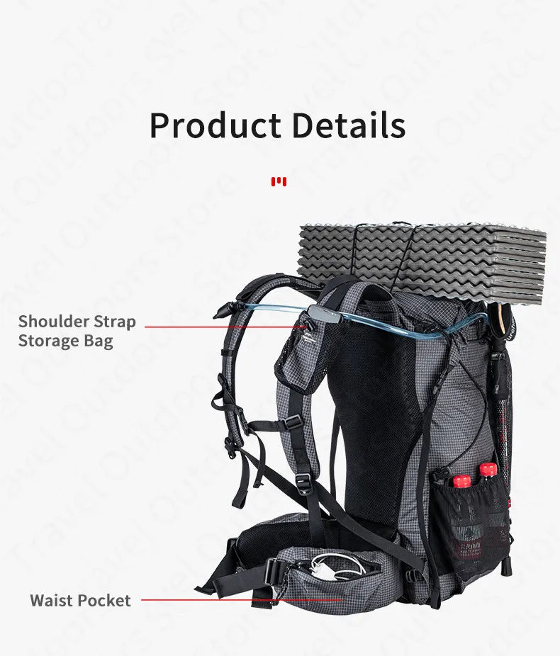Large Capacity Waterproof Climbing Bag