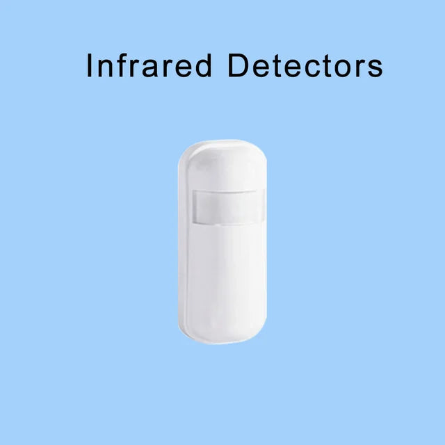 TAIBOAN 433MHz Home Burglar Alarm Host Accessories Wireless Link Smoke Sensor Door Magnetic Water Leak Detector Doorbell RFID
