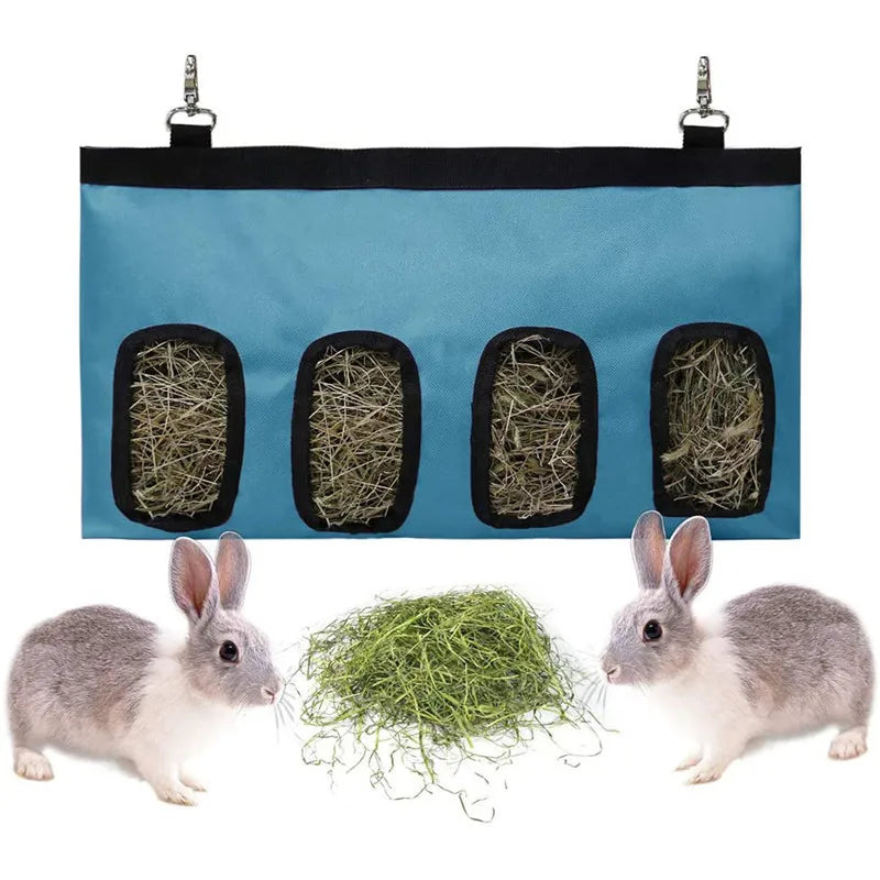 Hay Bag Hanging Pouch Feeder