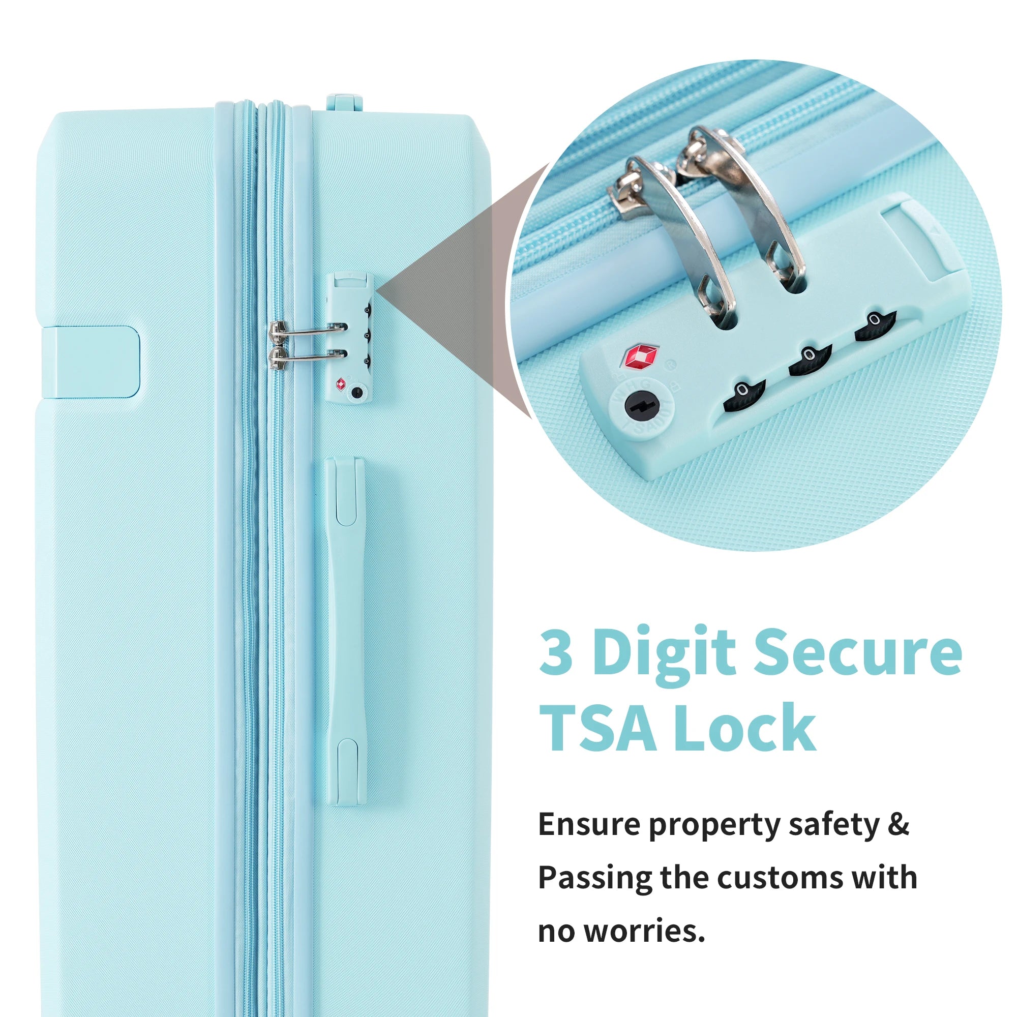 4 Piece Luggage Set