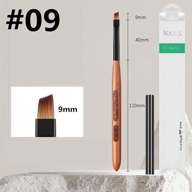 12 Style Nail Art Brushes Set