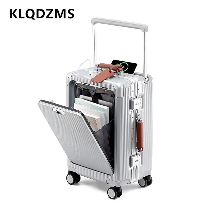 Front Opening Travel Suitcase