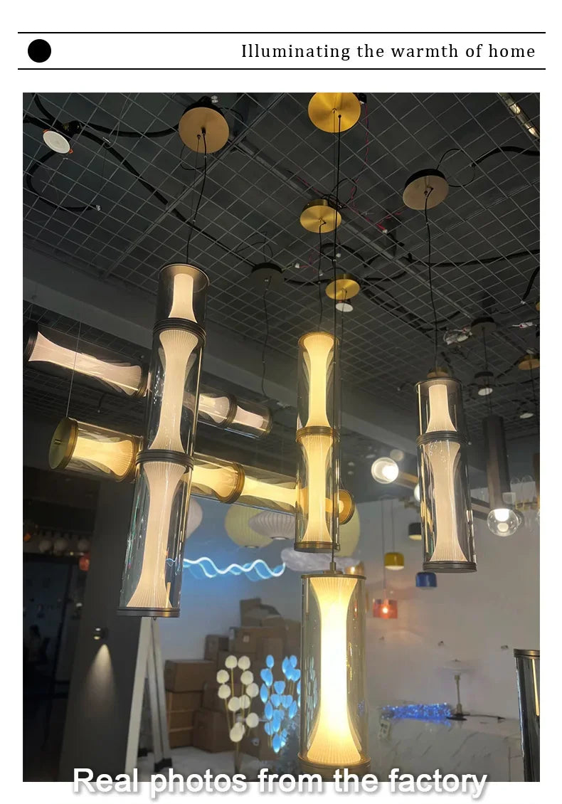 Glass Floor Lamp