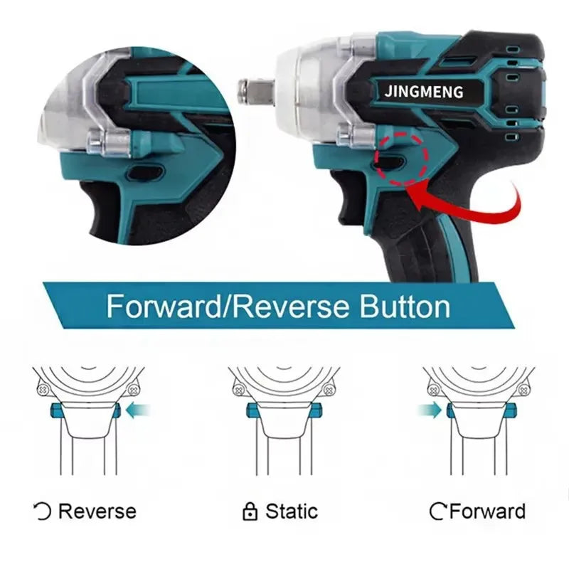 Brushless electric impact wrench