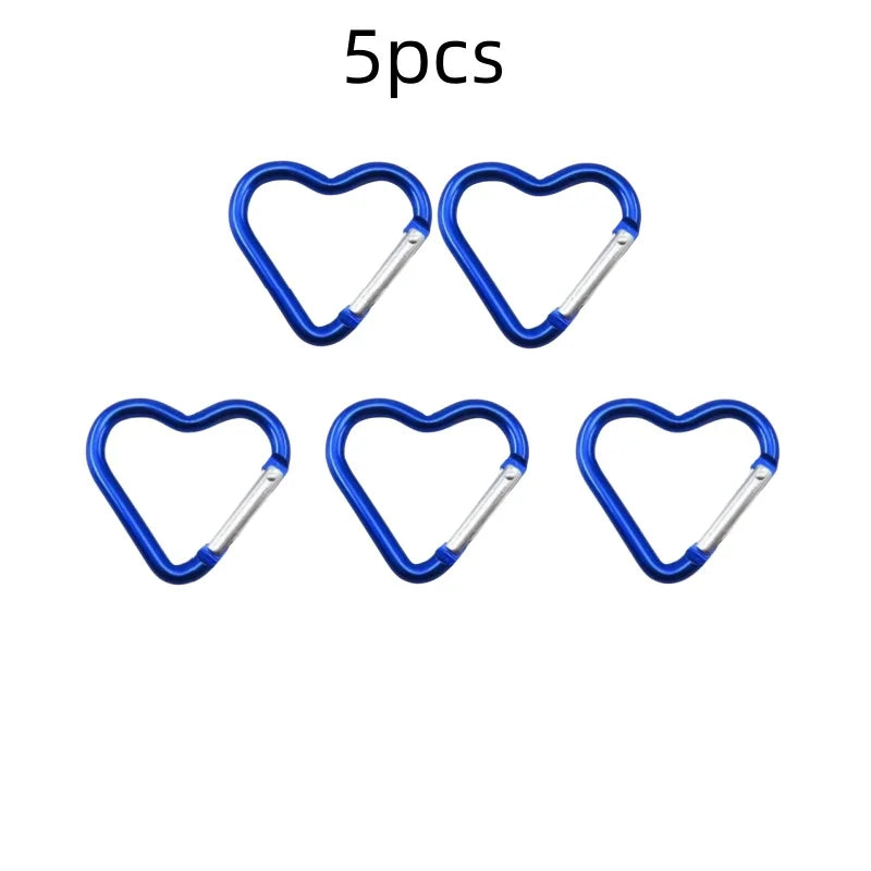 Heart Shape Keychain Clip