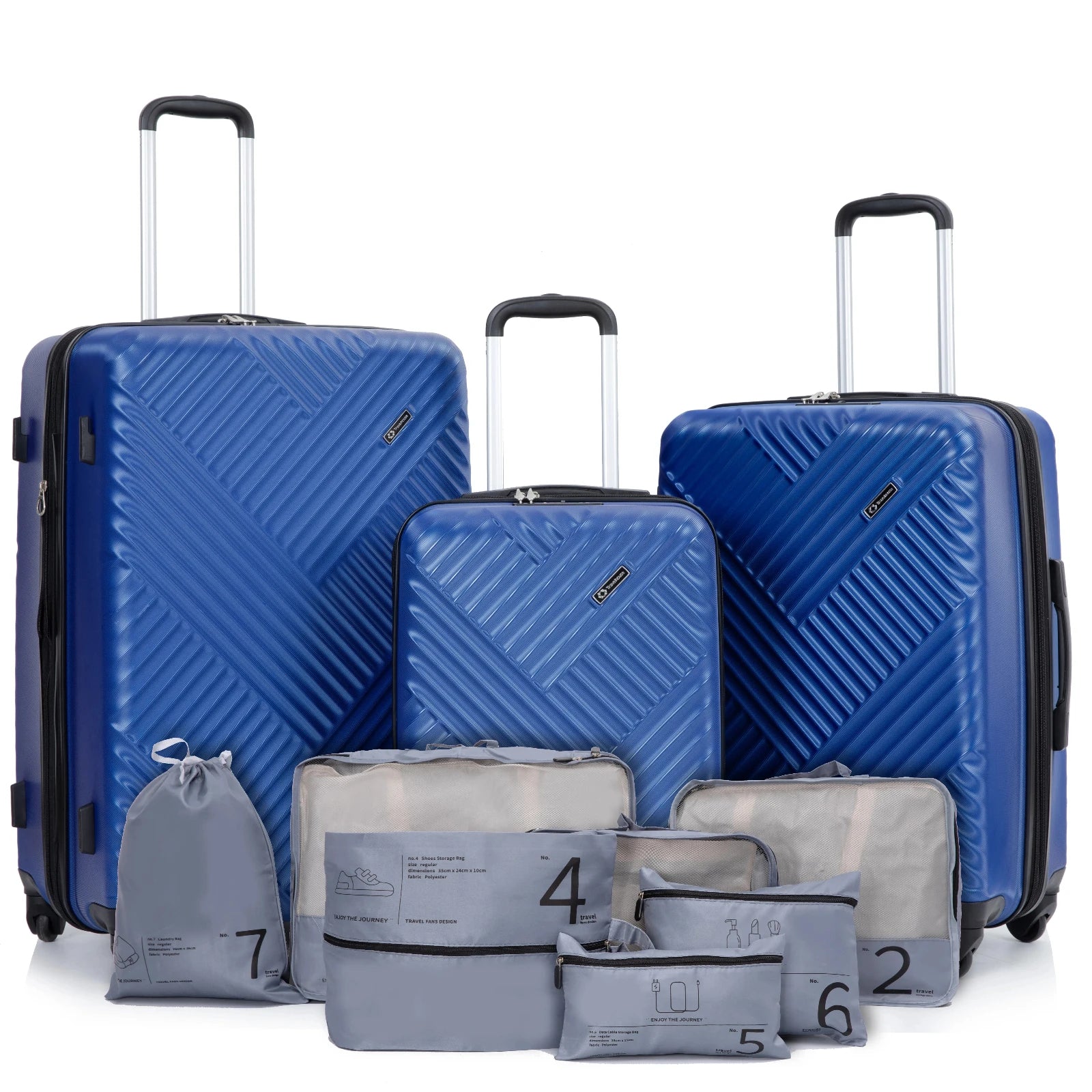 Luggage 3 Piece Suitcase Set