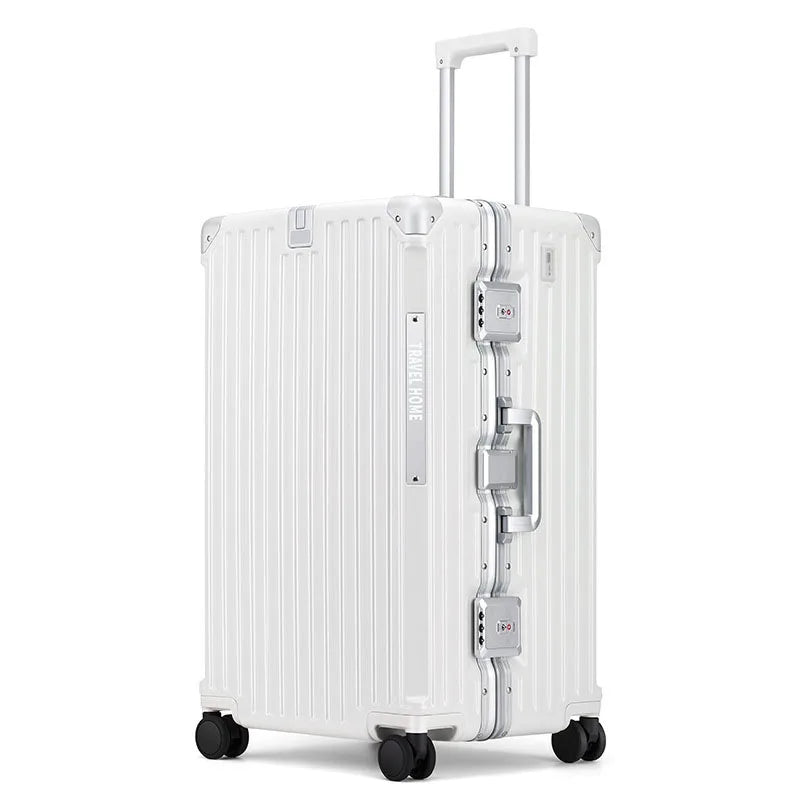 Large Capacity Aluminum Frame Trolley Luggage