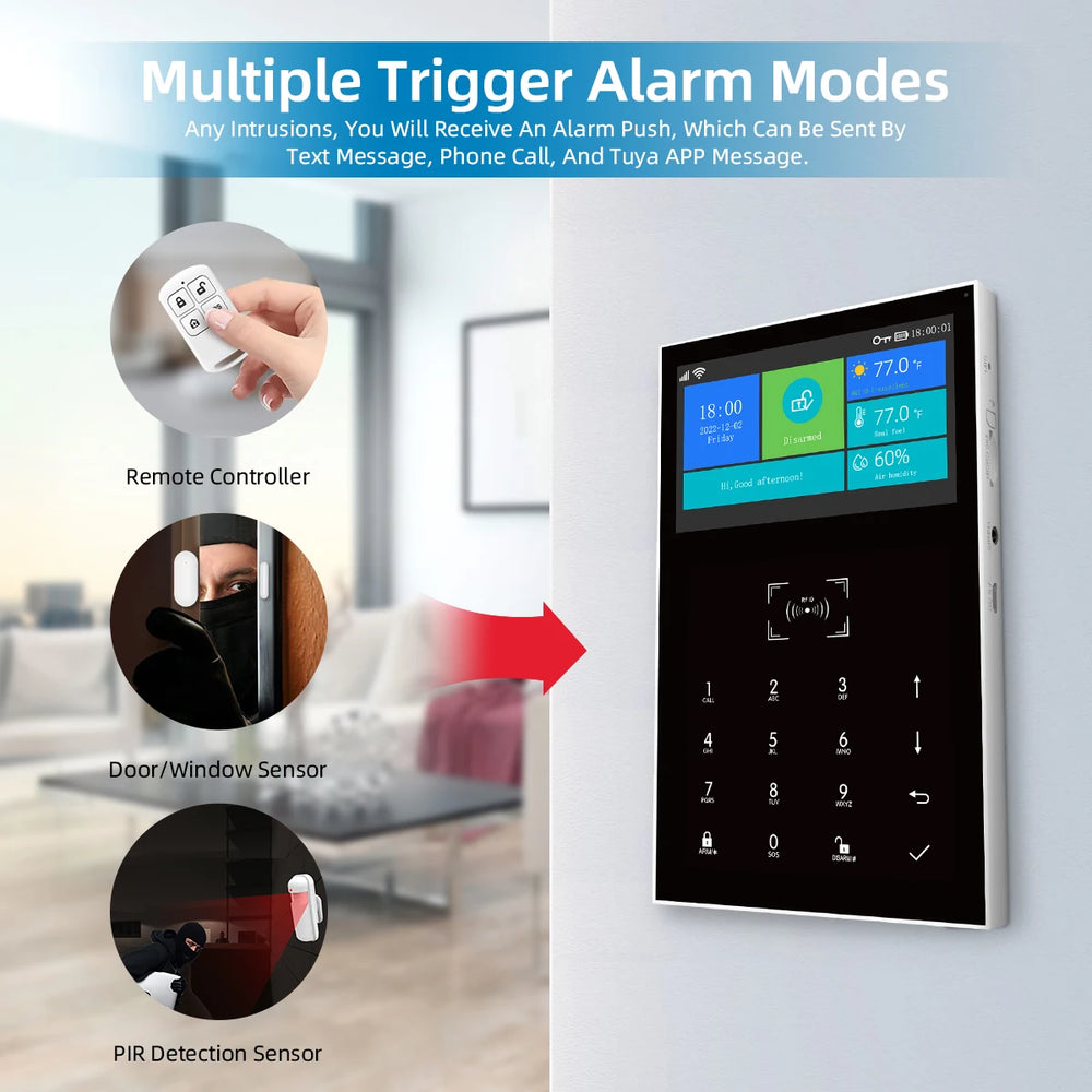 Security Wifi GSM Alarm Systems