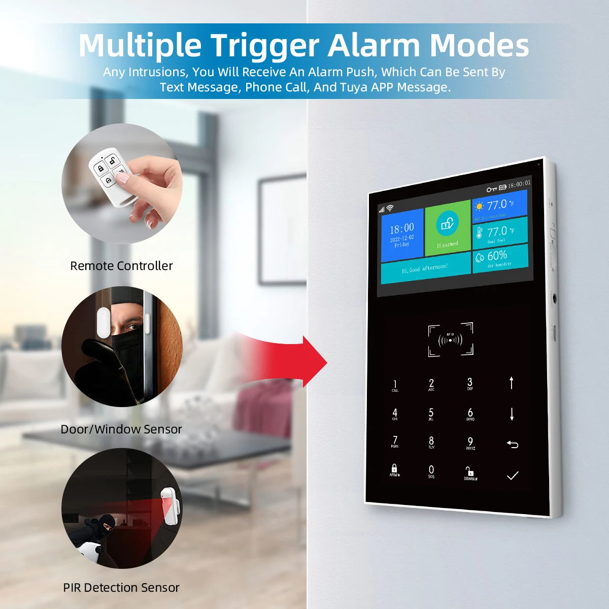 Security Wifi GSM Alarm Systems