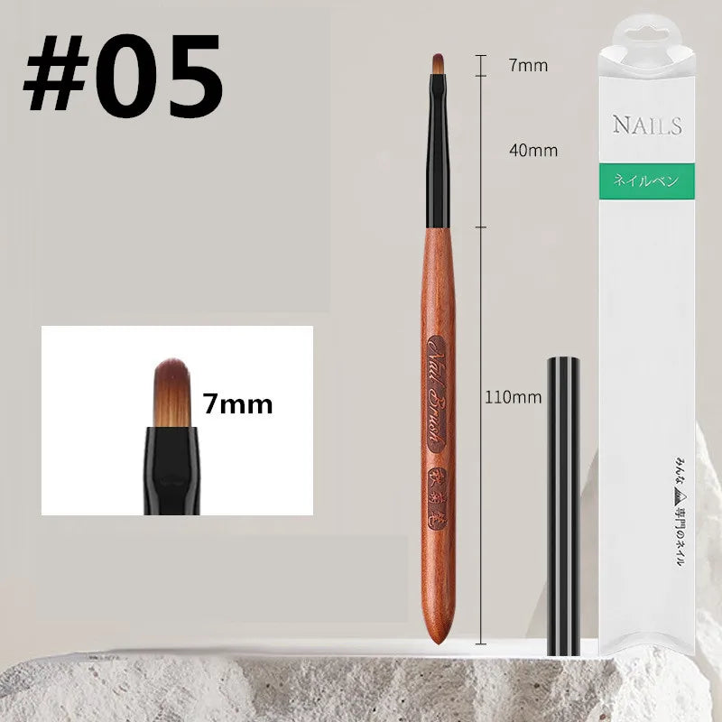12 Style Nail Art Brushes Set