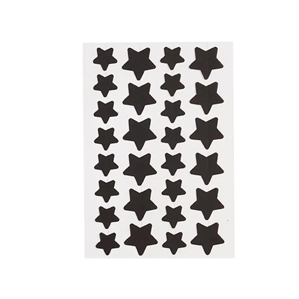 28Pcs Colorful Cute Star Shaped Acne Treatment Sticker