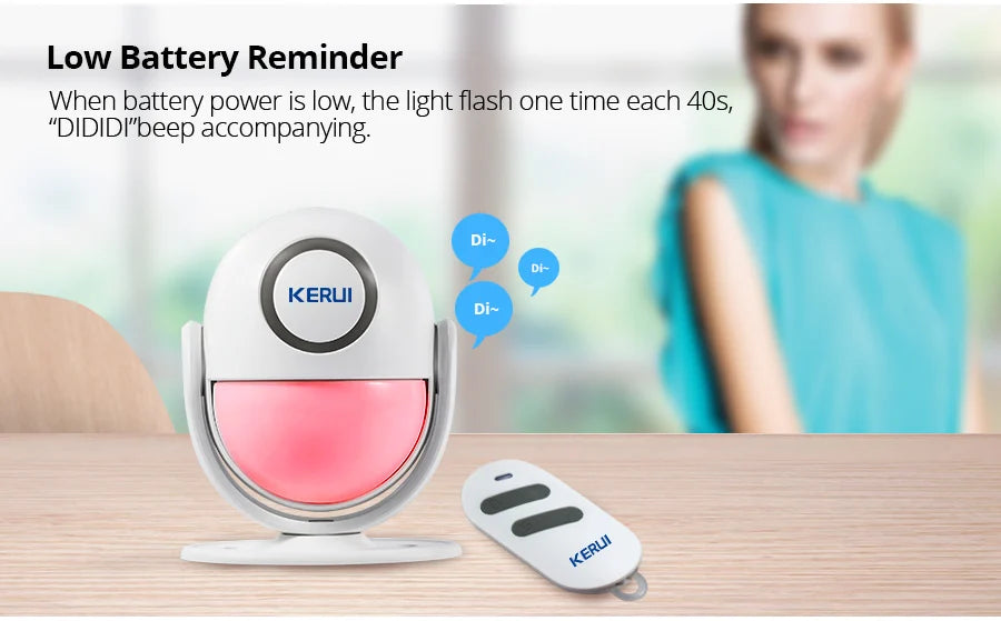 Home Security Wireless Motion Alarm