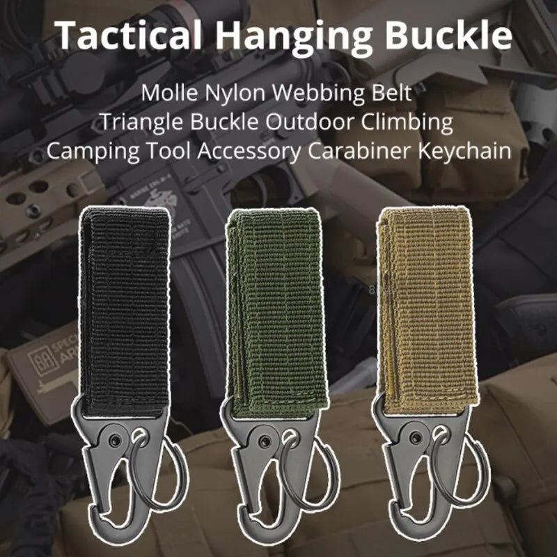 2pcs Tactical Hanging Buckle Belt