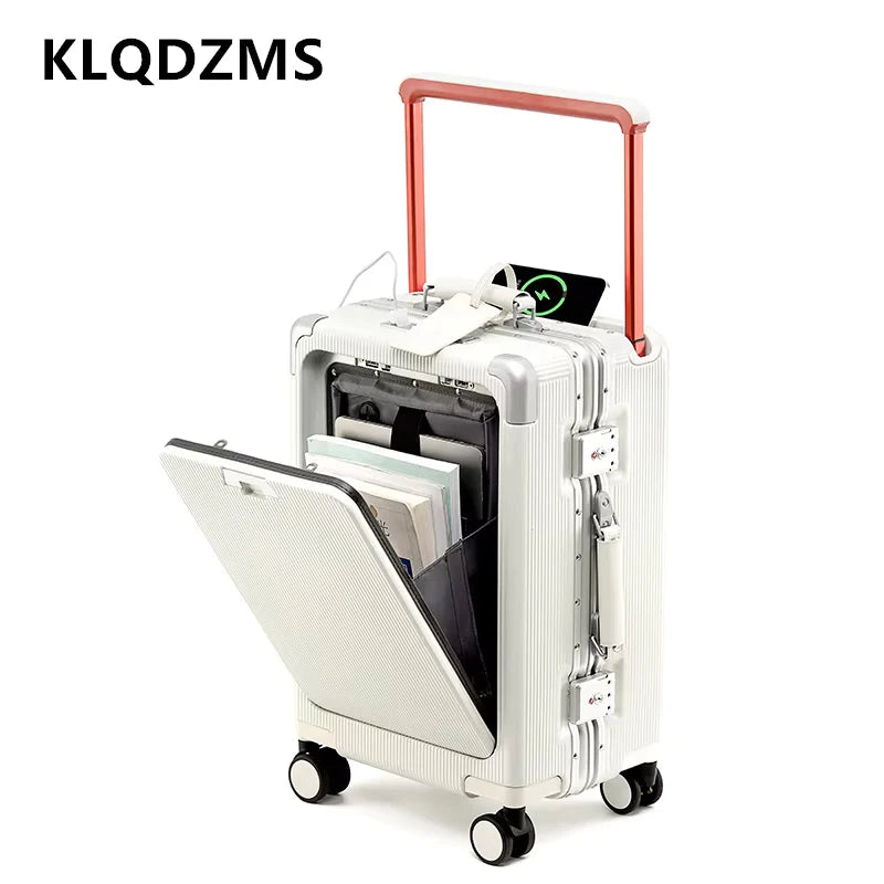 Front Opening Travel Suitcase