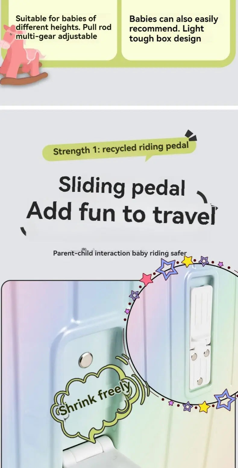 Children's Mountable Luggage
