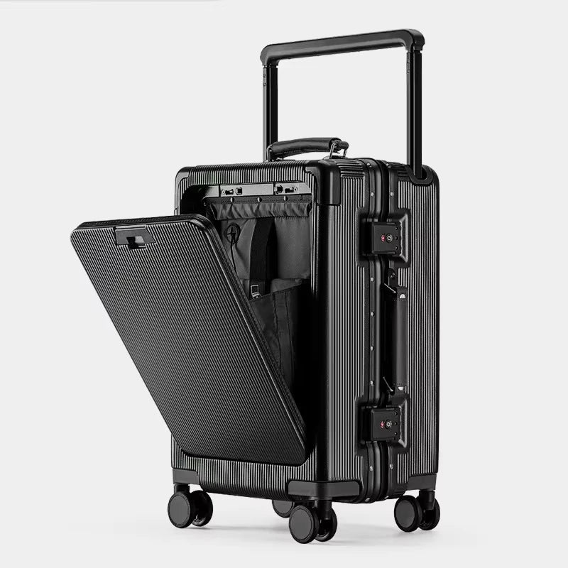 Front Opening Travel Suitcase