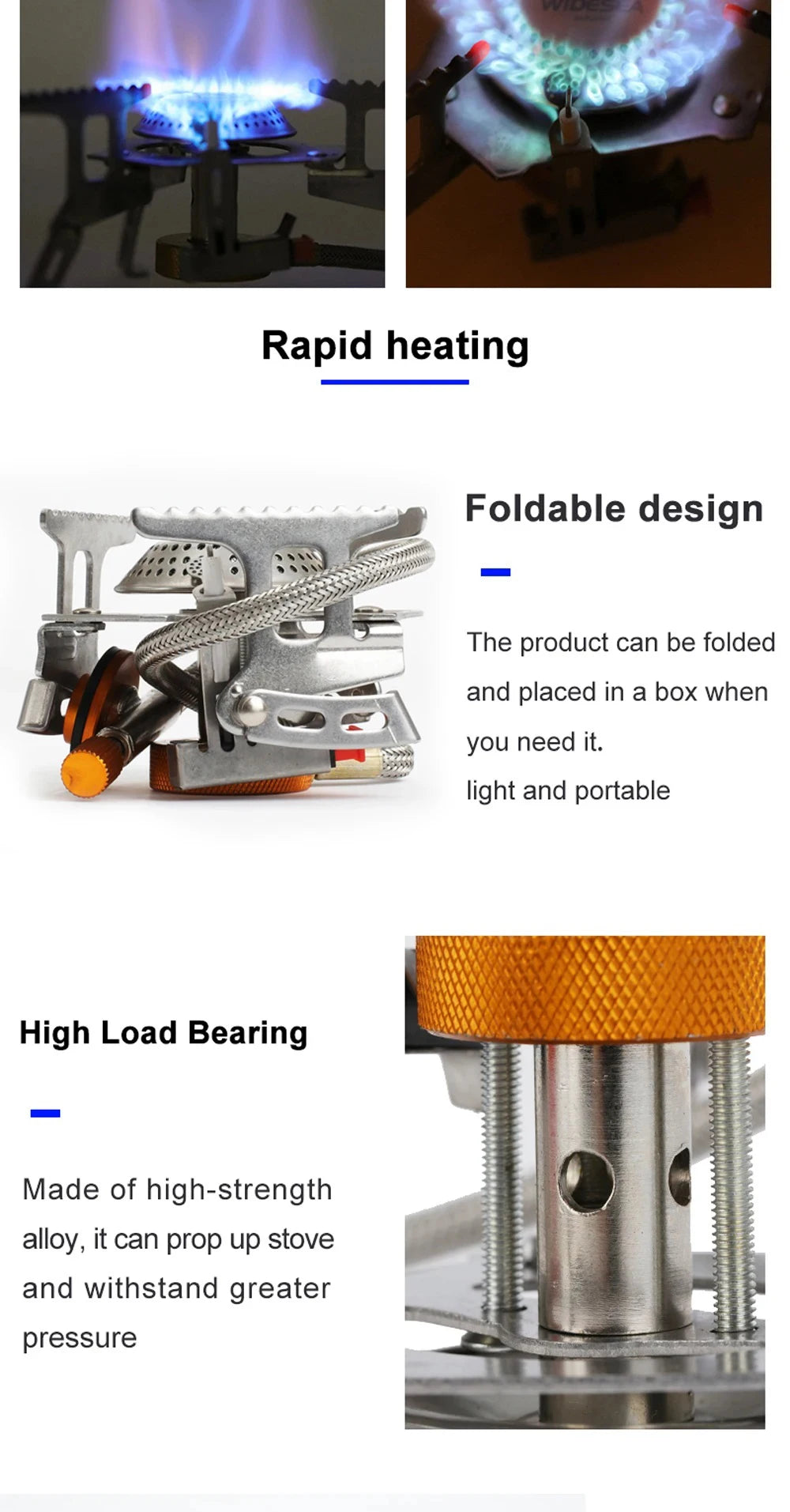 Portable Camping Gas Stove