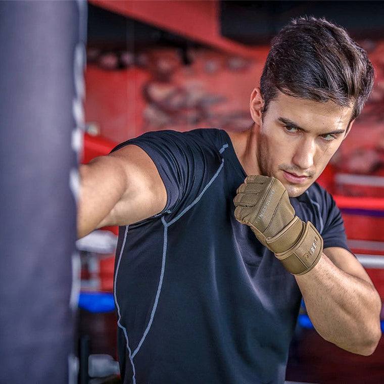 Half Finger Bodybuilding Gym Gloves