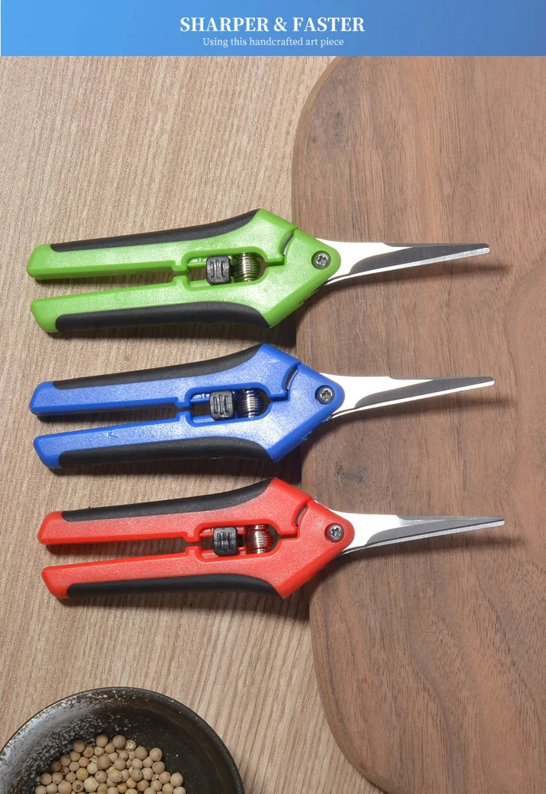 Powerful garden pruning scissors