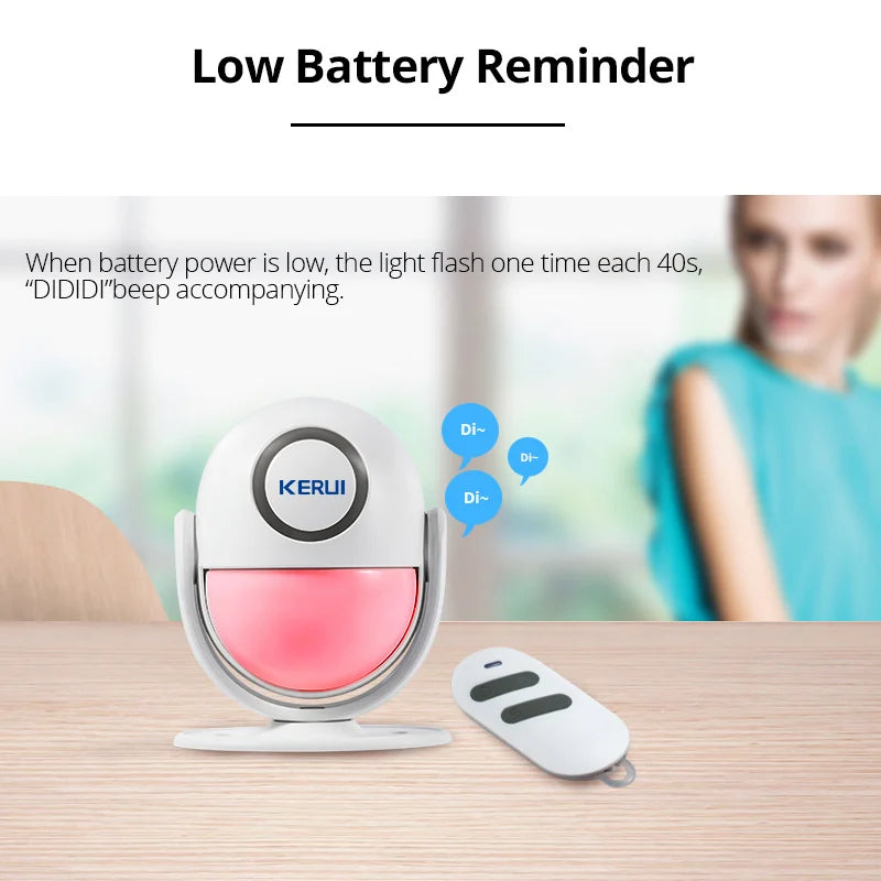 Home Security Wireless Motion Alarm
