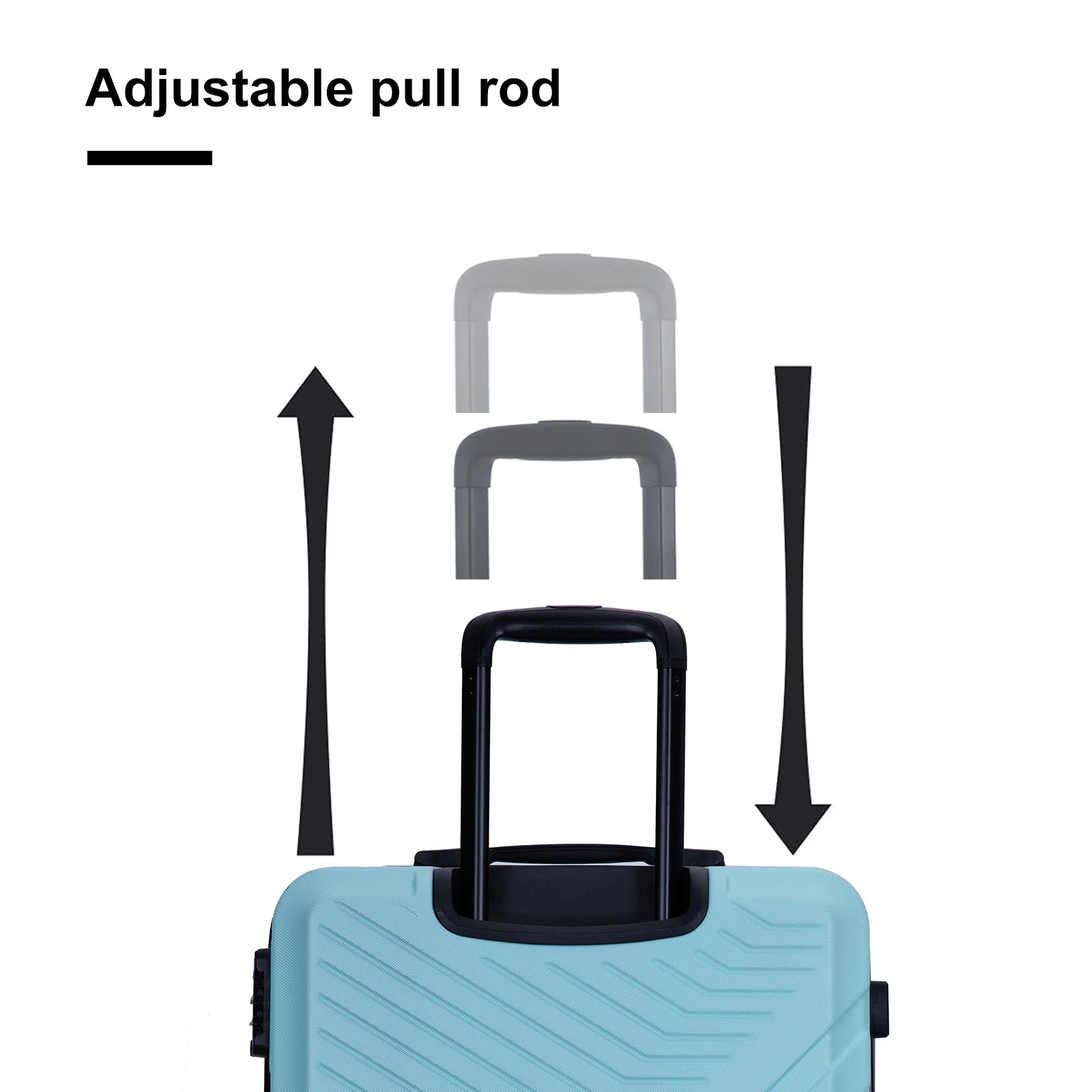 3 Piece TSA Lock Carry-on luggage (20inch 24inch 28inch)