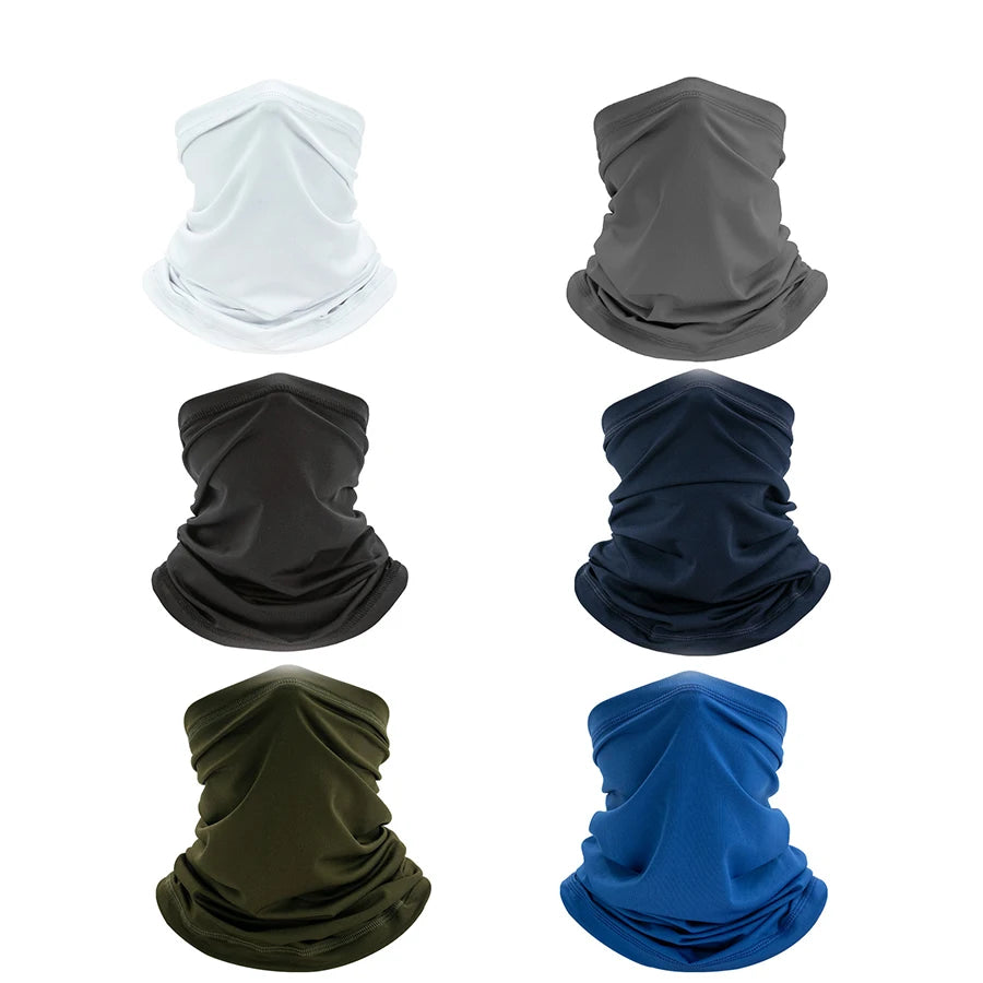 Camping Equipment Multi-Function Scarf Ice Silk Unisex Cycling Snood Biker Mask Warmer Outdoorsports Hiking Fishing