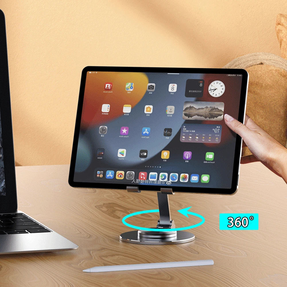Aluminium Alloy Tablet Desk Portable Metal Holder