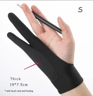 Anti-touch Two-Finger Hand Painting Gloves