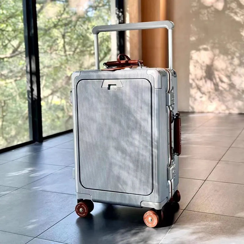 Front Opening Suitcase