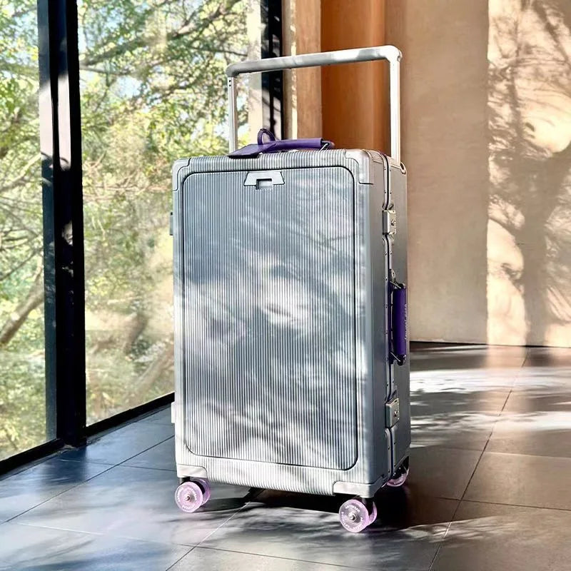 Front Opening Suitcase