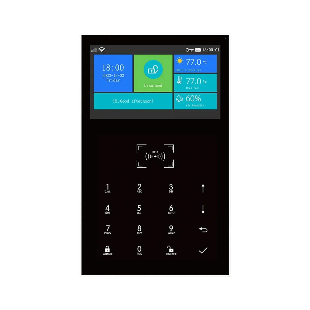 PGST 4G & Wifi Home Security System Wireless, Smart Home Alarm Security Systems, Smart Life App Control Works with ALexa