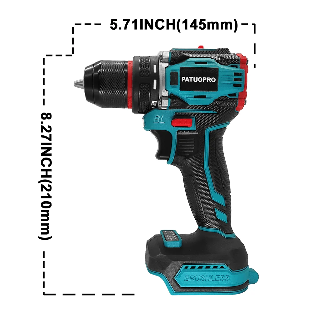 Cordless Brushless Electric Drill