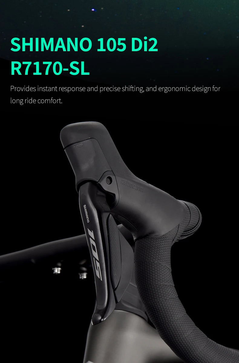 Full Carbon E-Shift Road Bike