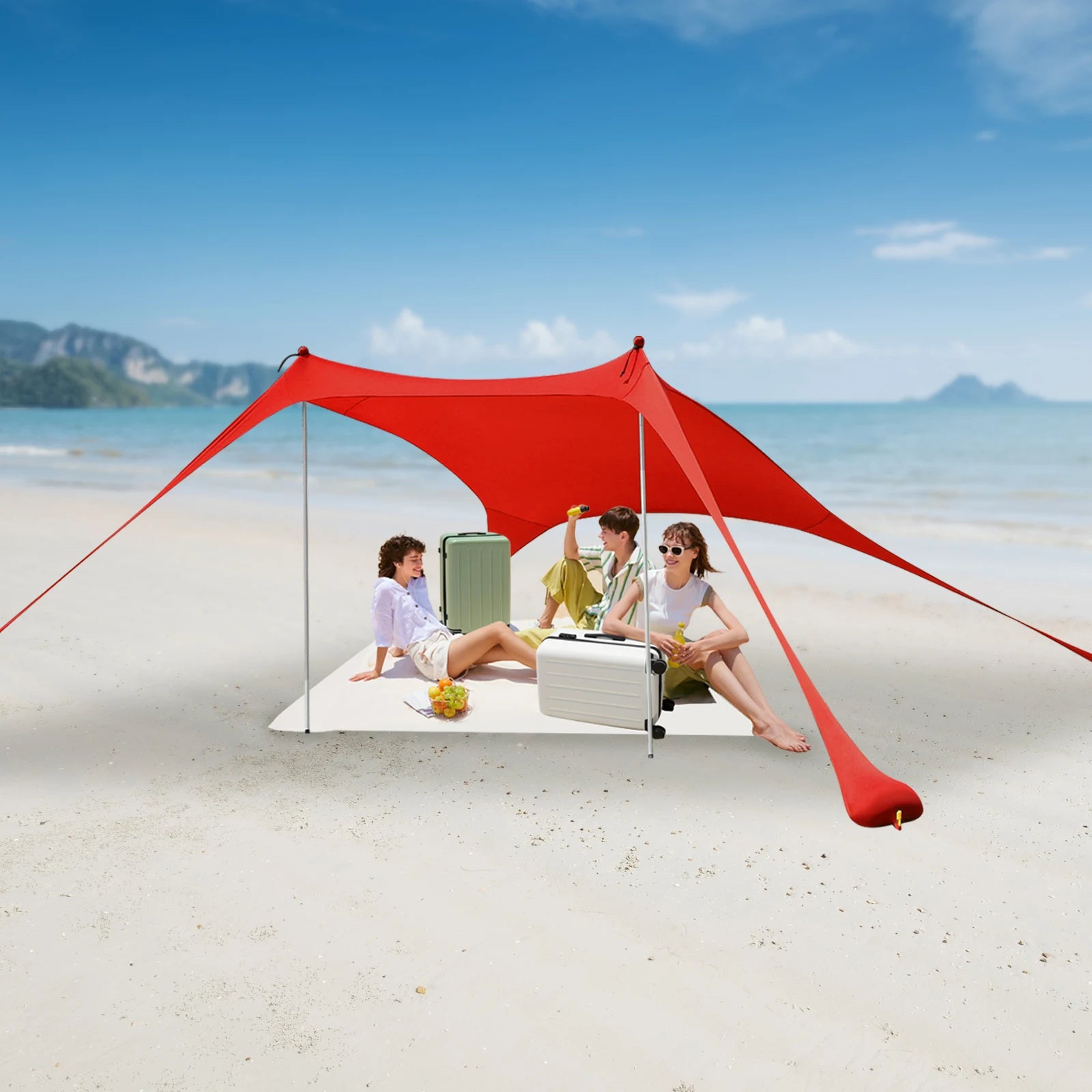 Outdoor Windproof Beach Tent