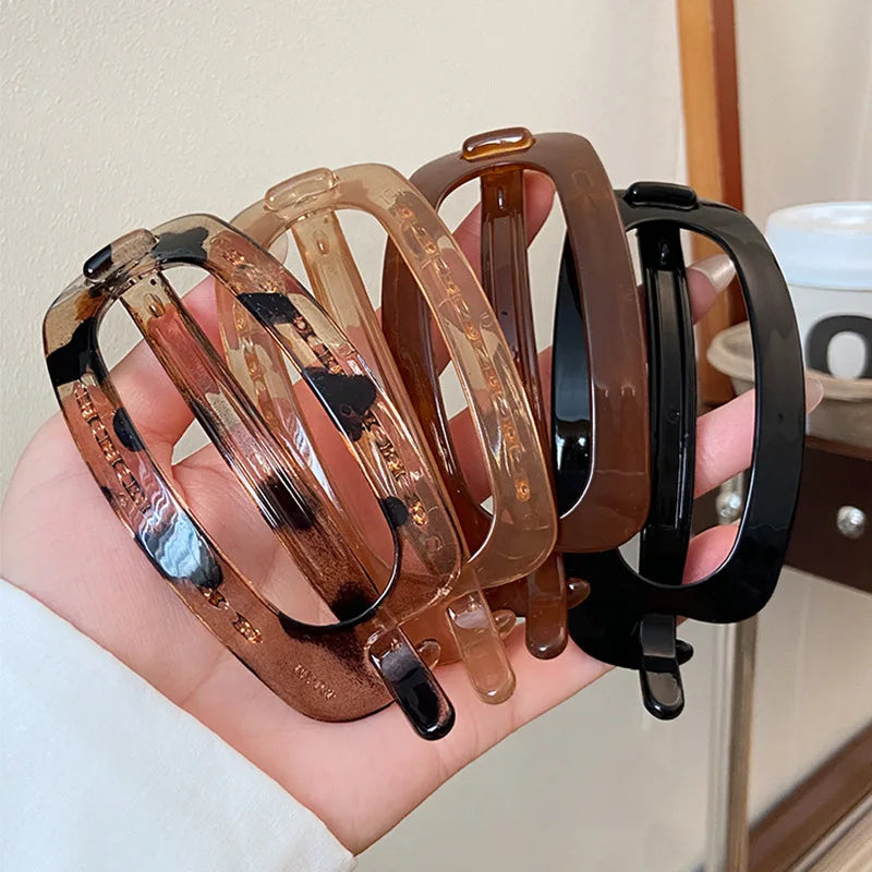 Oval Hollow Hairgrips