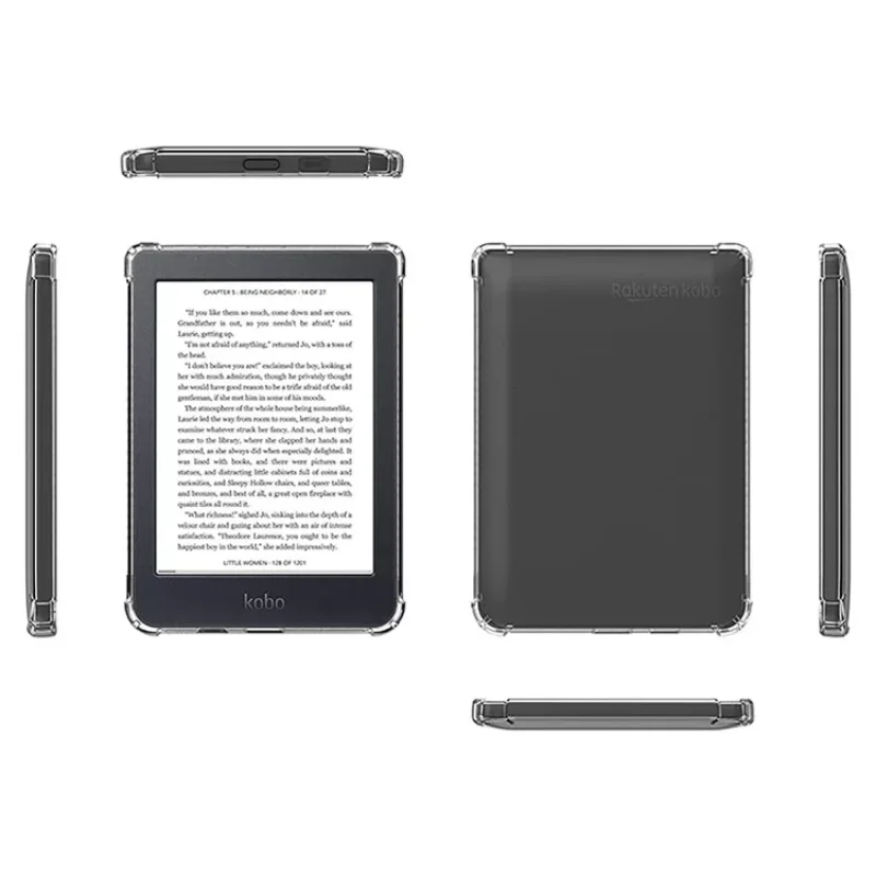 6.0 Inch eBook Clear Case
