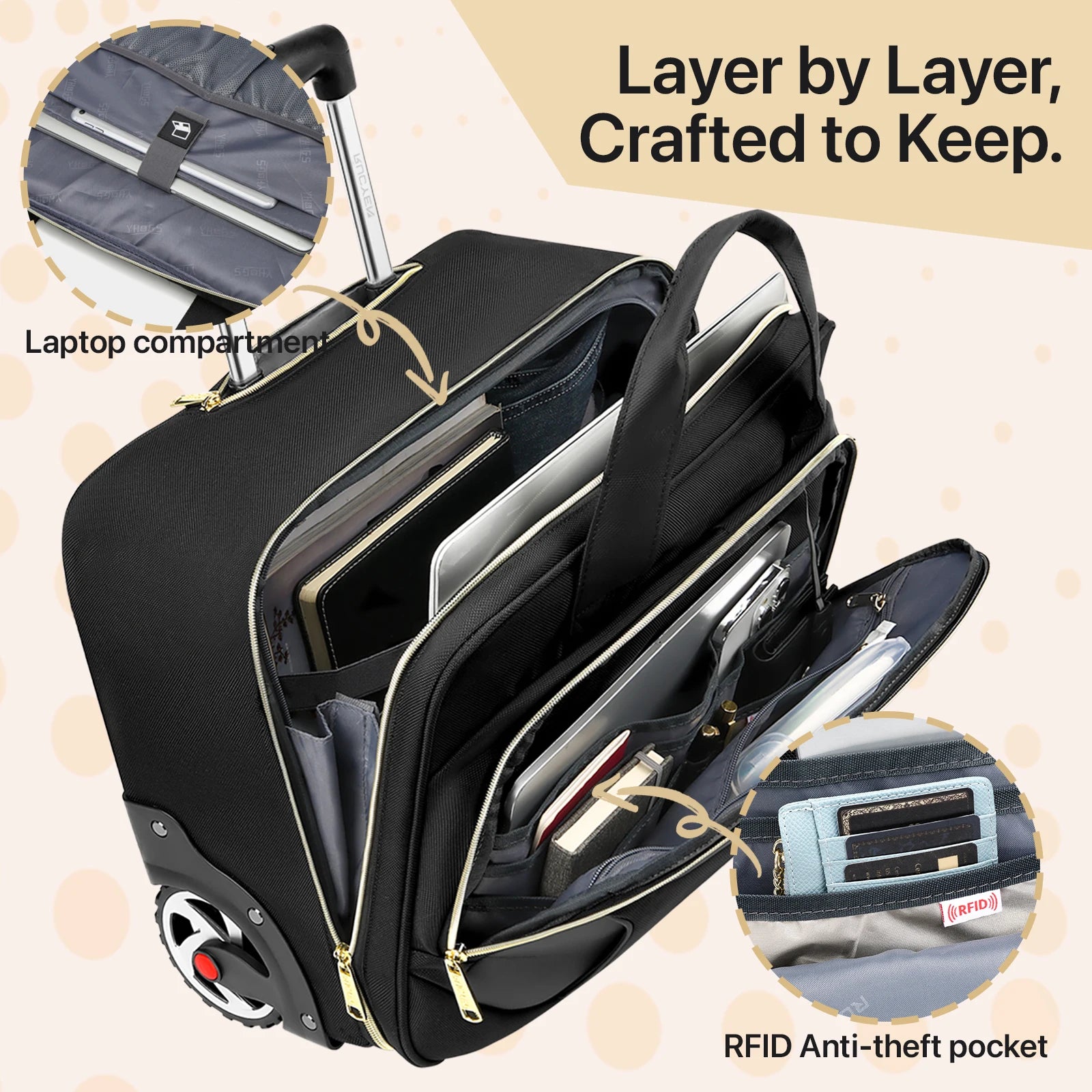Carry On hand Luggage Suitcase