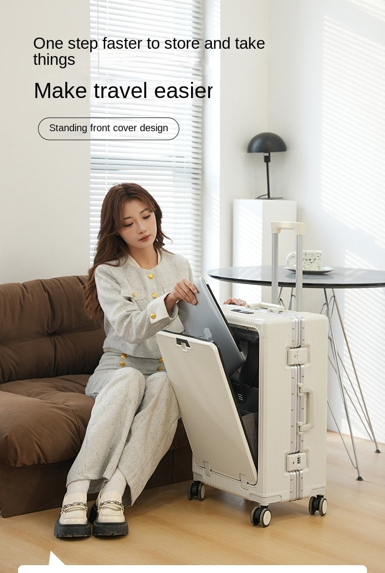 24Inch USB Charging Suitcase