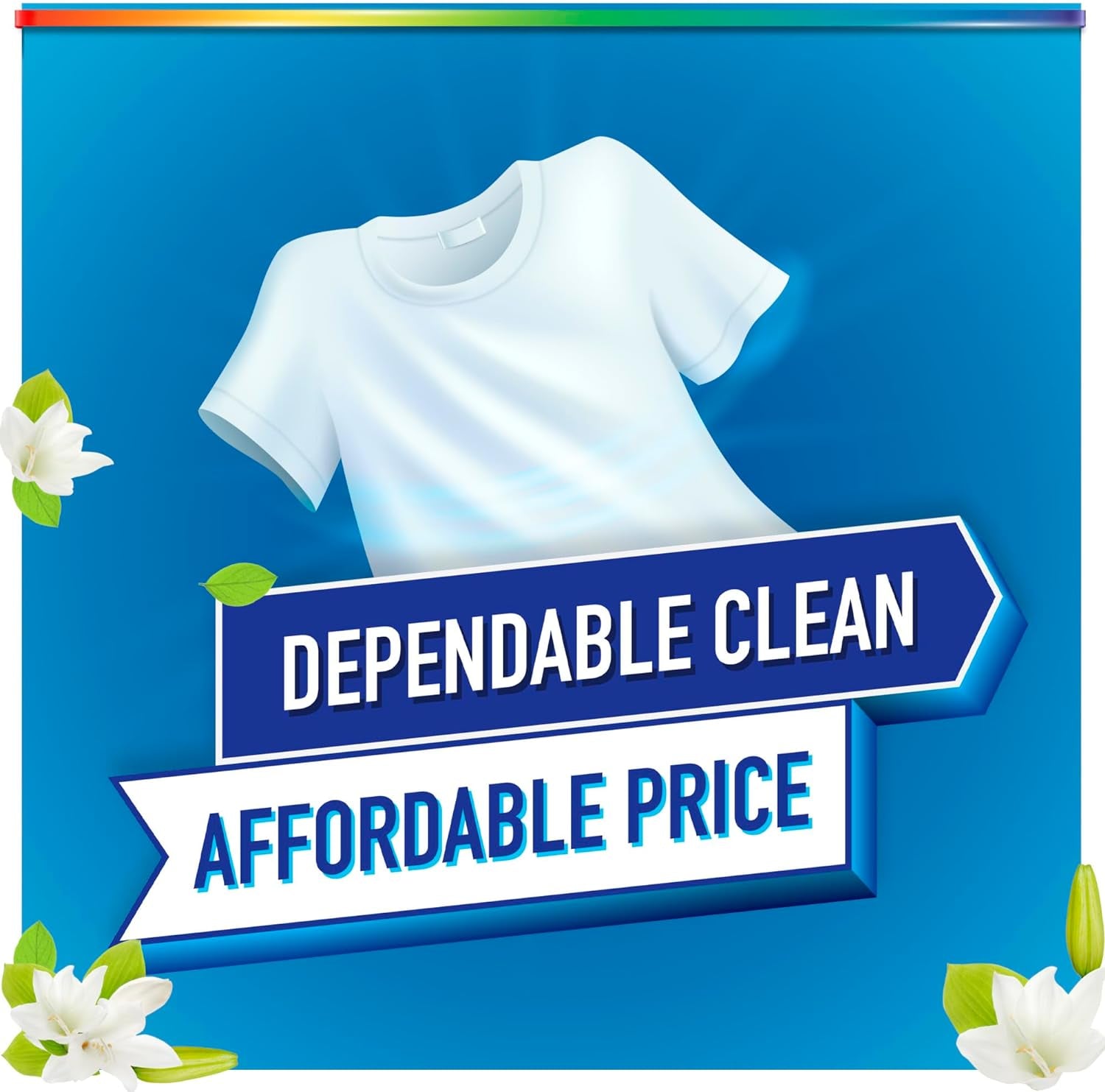 Liquid Laundry Detergent, Natural Elements Linen & Lilies, 2X Concentrated, 126 Loads, 82.5 Fl Oz