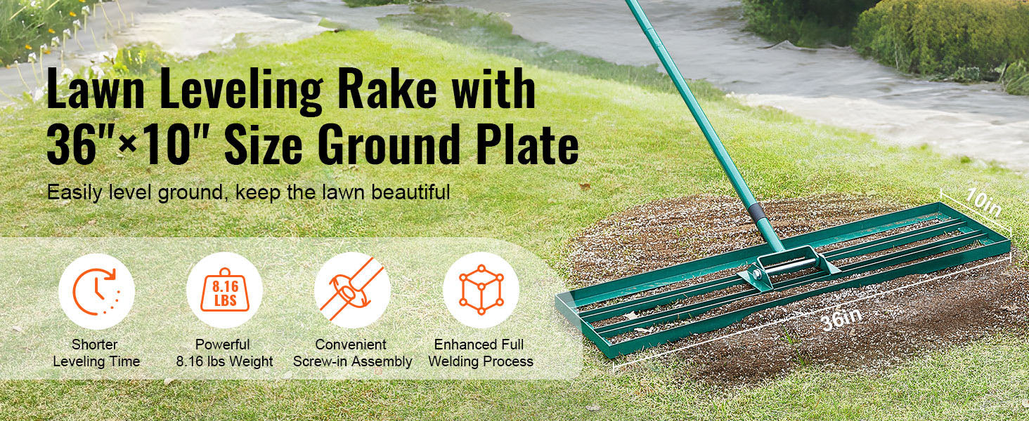 Lawn Leveling Rake