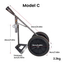 3 in 1 Multifunctional 2Wheels Power-assisted Weeding Scarifying Hoes
