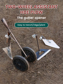 3 in 1 Multifunctional 2Wheels Power-assisted Weeding Scarifying Hoes