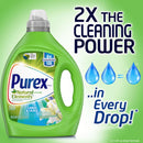 Liquid Laundry Detergent, Natural Elements Linen & Lilies, 2X Concentrated, 126 Loads, 82.5 Fl Oz