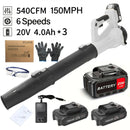 Ultra-high power leaf blower