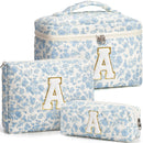 1pcs Quilted Cotton Makeup Bag
