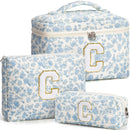 1pcs Quilted Cotton Makeup Bag