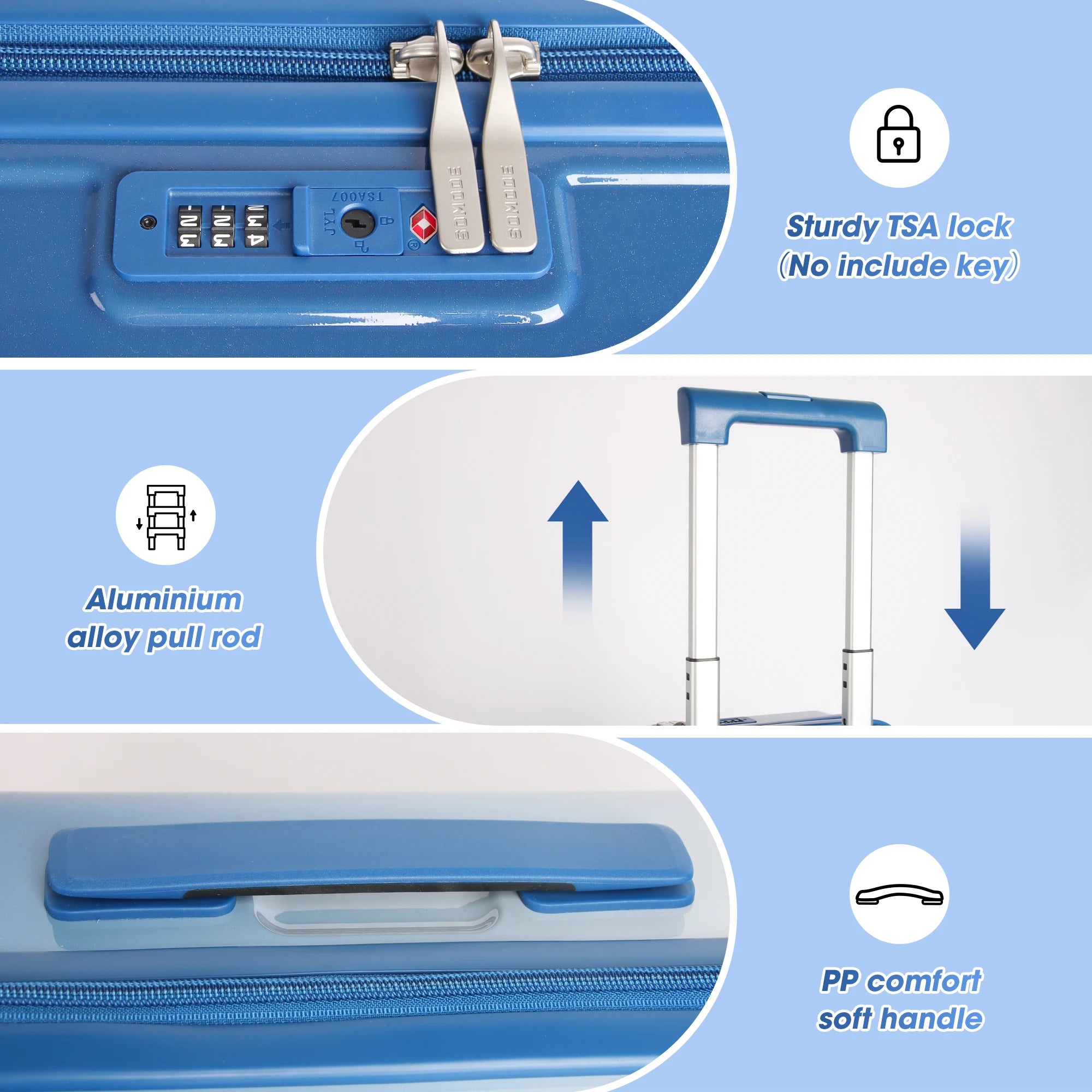 28inch Expandable Luggage Set