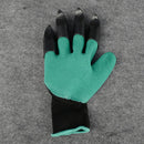 4/8 Hand Claw ABS Plastic Garden Rubber Gloves