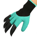 4/8 Hand Claw ABS Plastic Garden Rubber Gloves