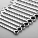 Ratchet Combination Metric Wrench Set
